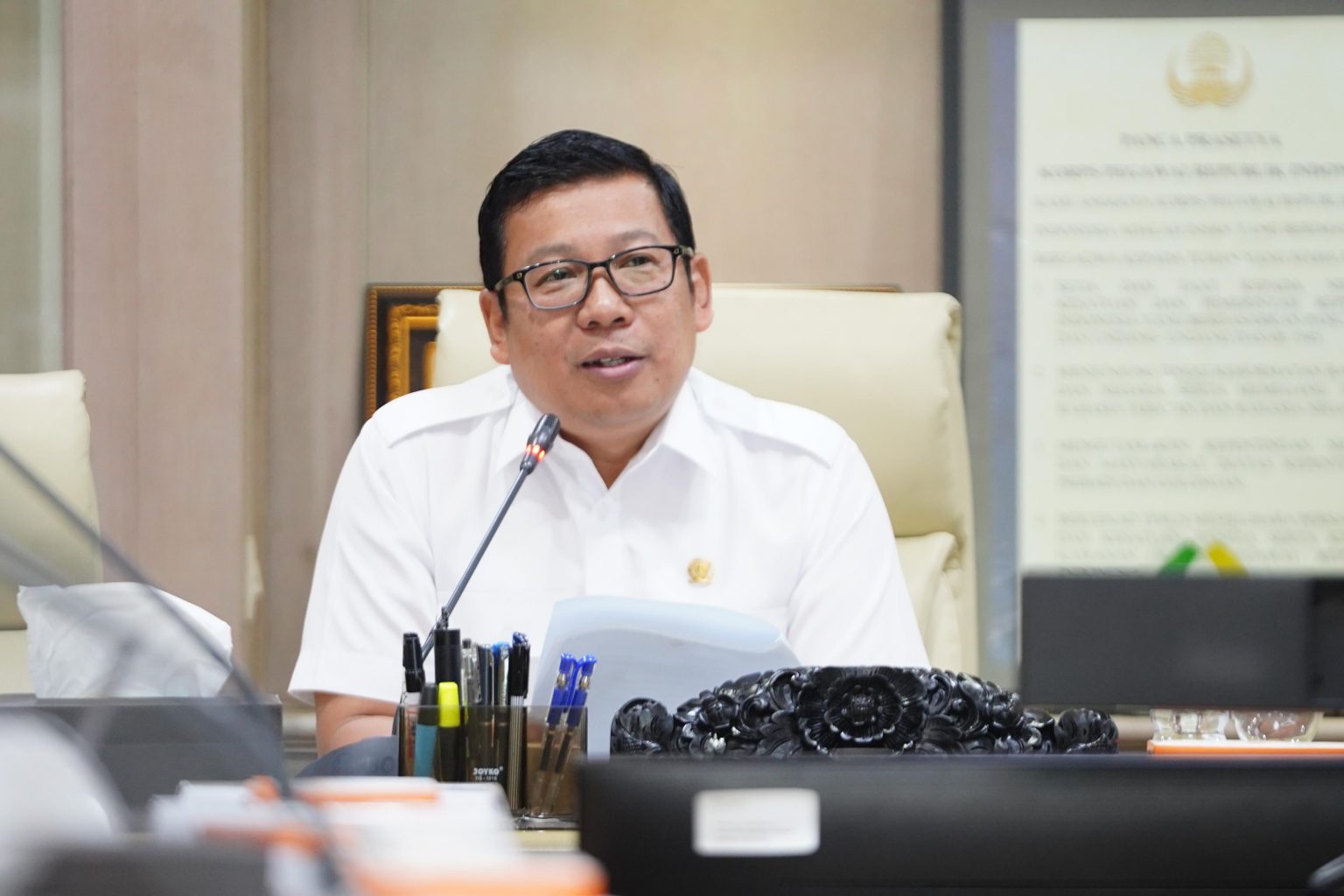Kepala Badan Pangan Nasional (NFA) Arief Prasetyo Adi