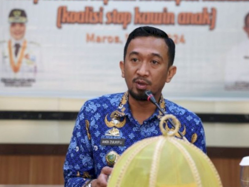 Kepala DP3A Maros, Andi Zulkifli Riswan Akbar