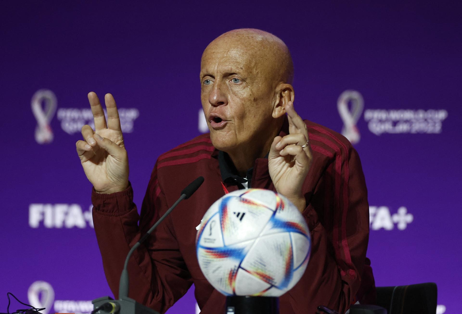 Ketua Komite Wasit FIFA, Pierluigi Collina