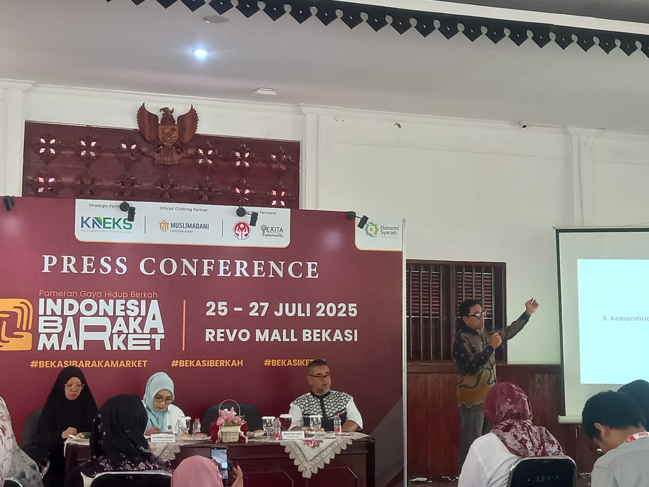 Konferensi Pers 'Bekasi Baraka Market 2025'