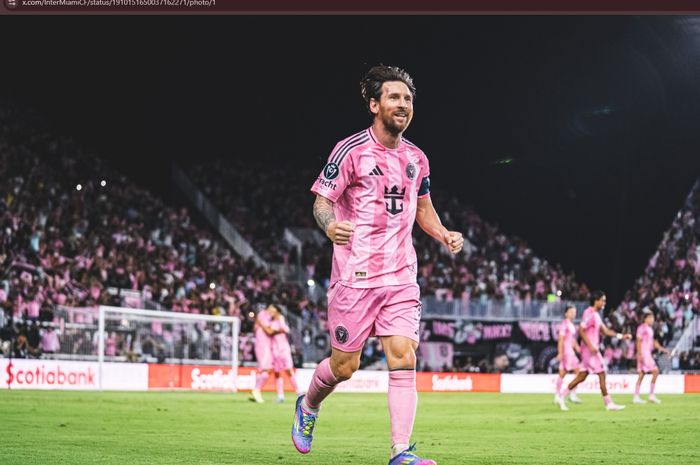 Lionel Messi Cetak Dua Gol, Inter Miami Menang Dramatis Atas LAFC