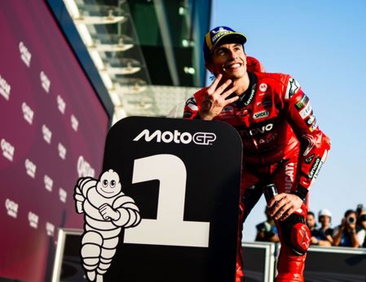 Marc Marquez Juara Sprint Race MotoGP Qatar 2025