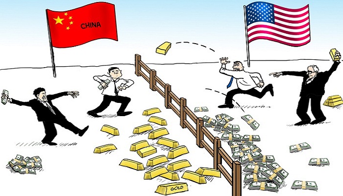 Ilustrasi Perang Dagang AS China (Foto: Zerohedge)