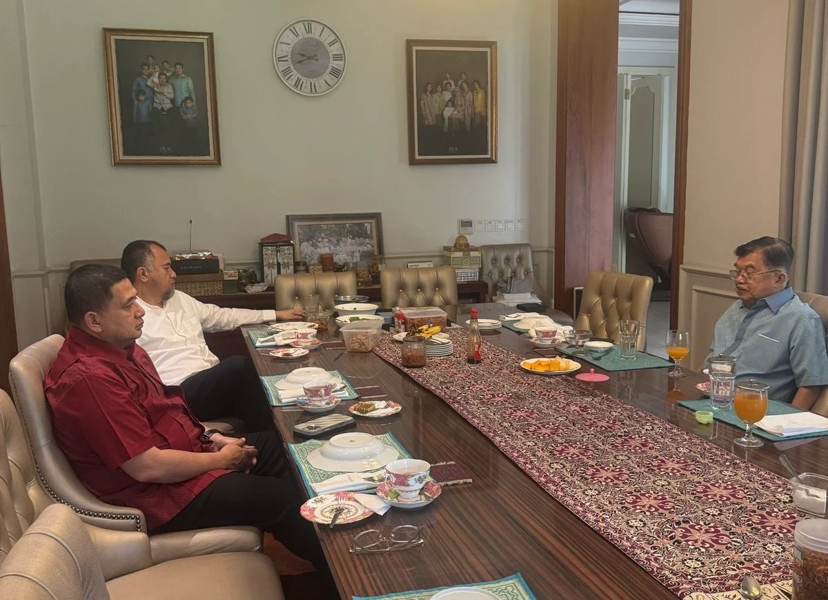 Temui Jusuf Kalla, Munafri Serap Arahan Strategis Bangun Makassar