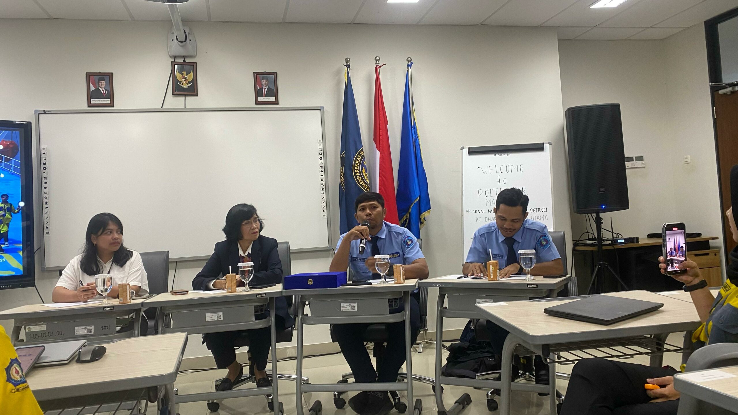 Poltekpar Makassar Gandeng PT Dharma Lautan Utama Gelar Kuliah Umum