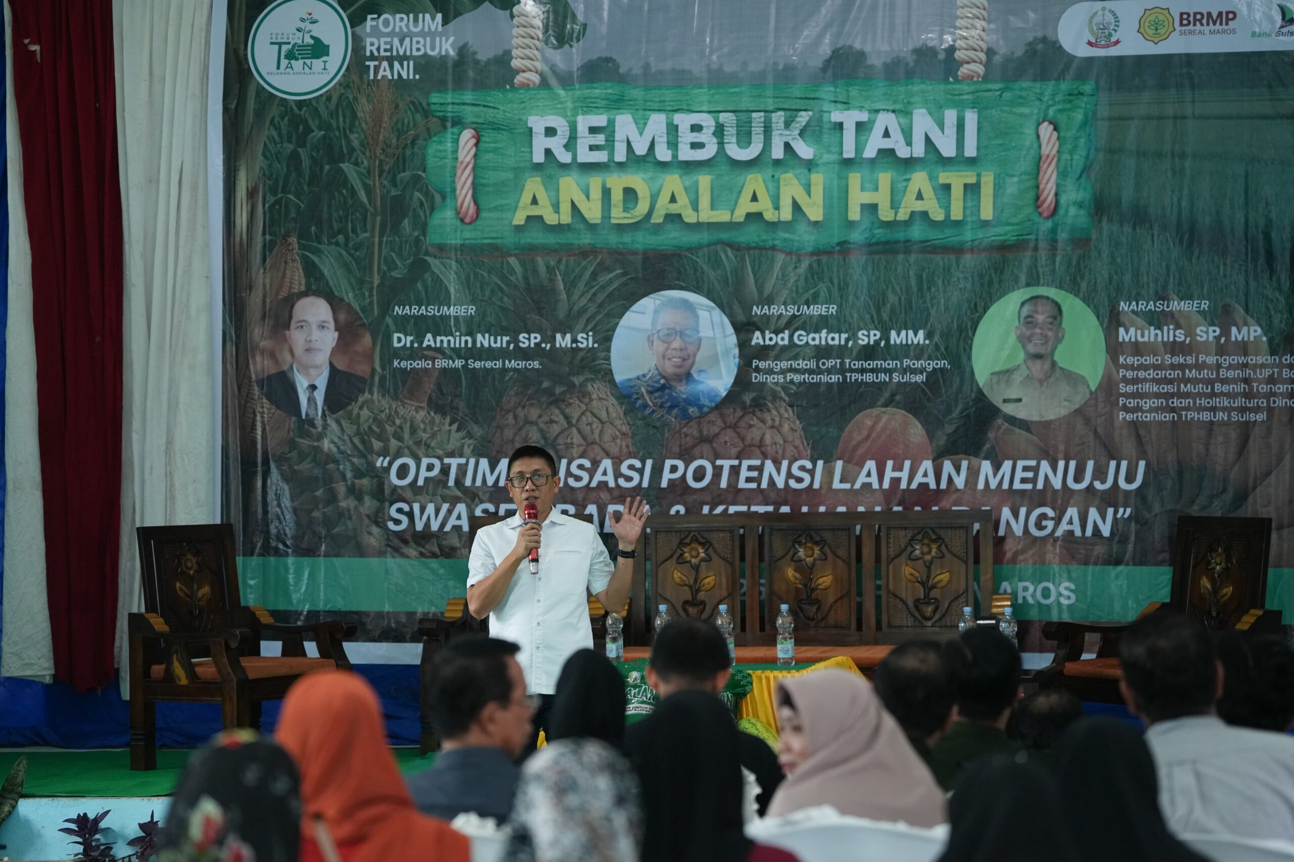 Rembuk Tani Andalan Hati Bersama Petani di Maros, Bahas Swasembada Pangan