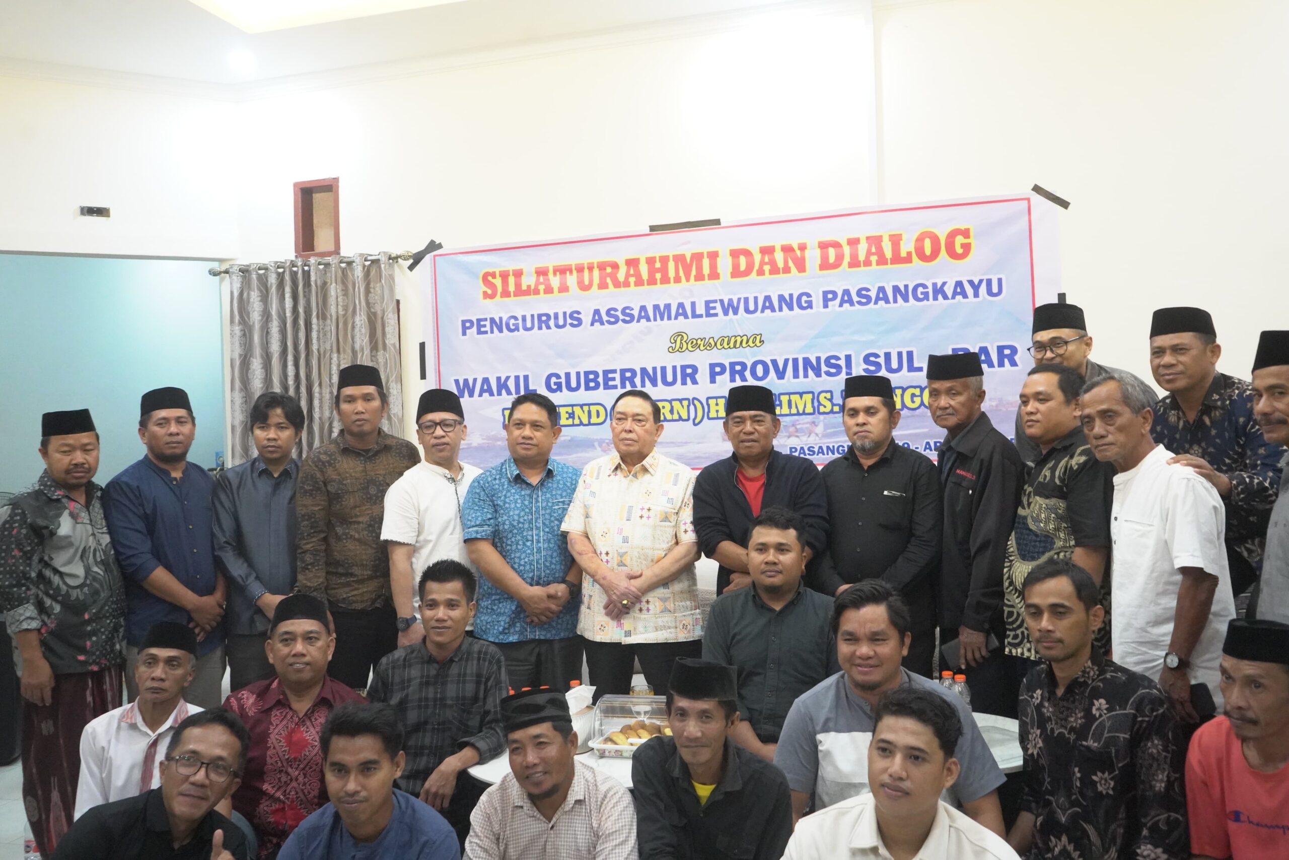 Wakil Gubernur Sulbar, Salim S. Mengga Menghadiri Silaturahmi dan Dialog Pengurus Assamalewuang Pasangkayu