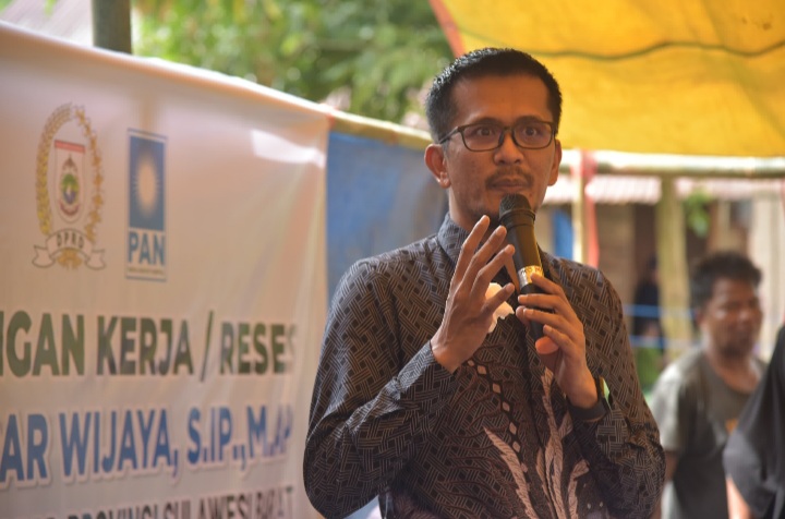 Wakil Ketua DPRD Sulbar Munandar Wijaya Gelar Reses di Desa Campaloga Kecamatan Tommo Kabupaten Mamuju Selasa 11 Februari 2025