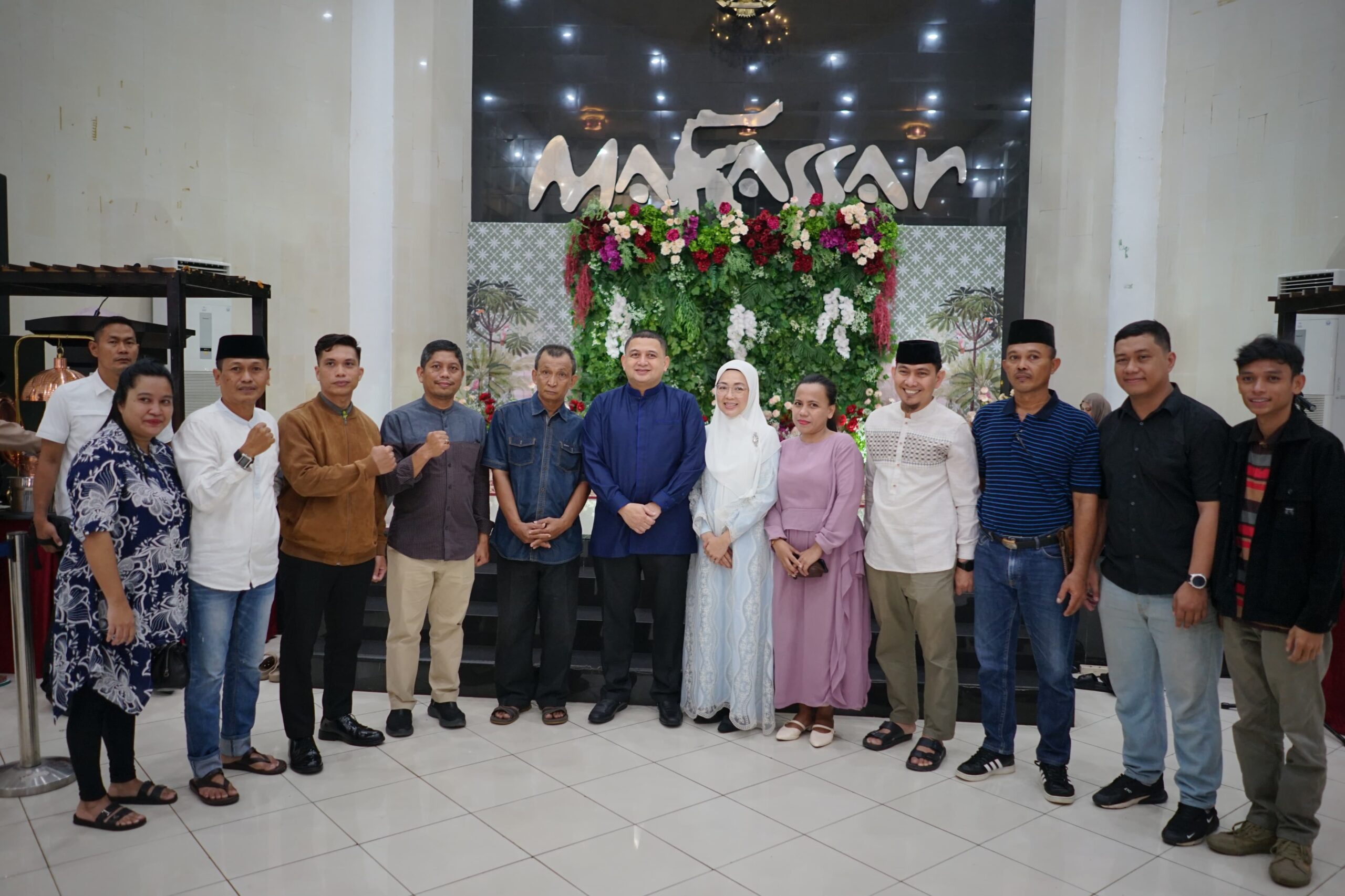 Wali Kota Makassar, Munafri Arifuddin Saat Open House Hari Kedua Idul Fitri 1446 H