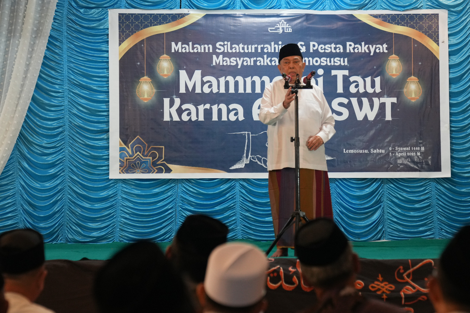 Pesta Rakyat Usai Ramadan di Polman, Wagub Sulbar Sampaikan Makna Halal Bihalal