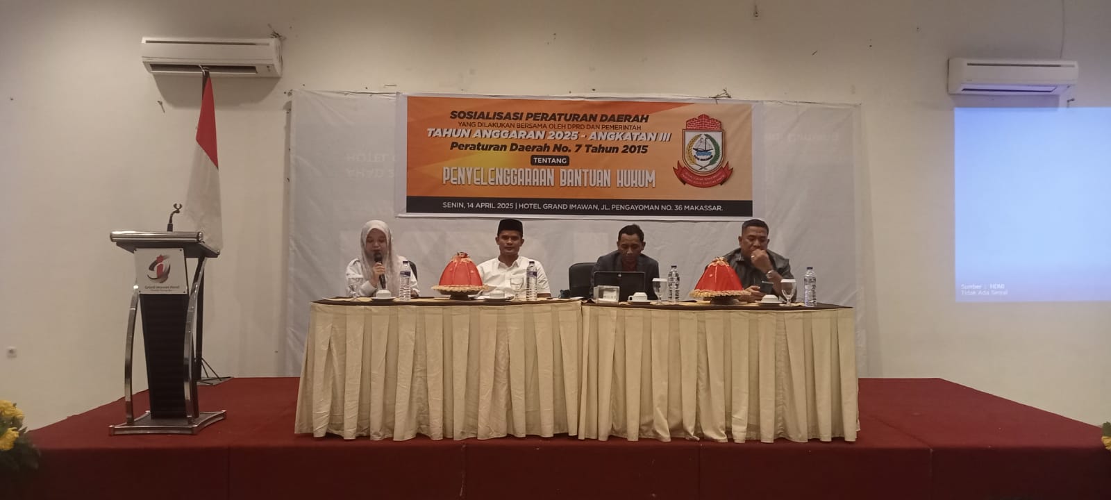 Legislator PKS Makassar Sosialisasikan Perda Bantuan Hukum Tahun 2025