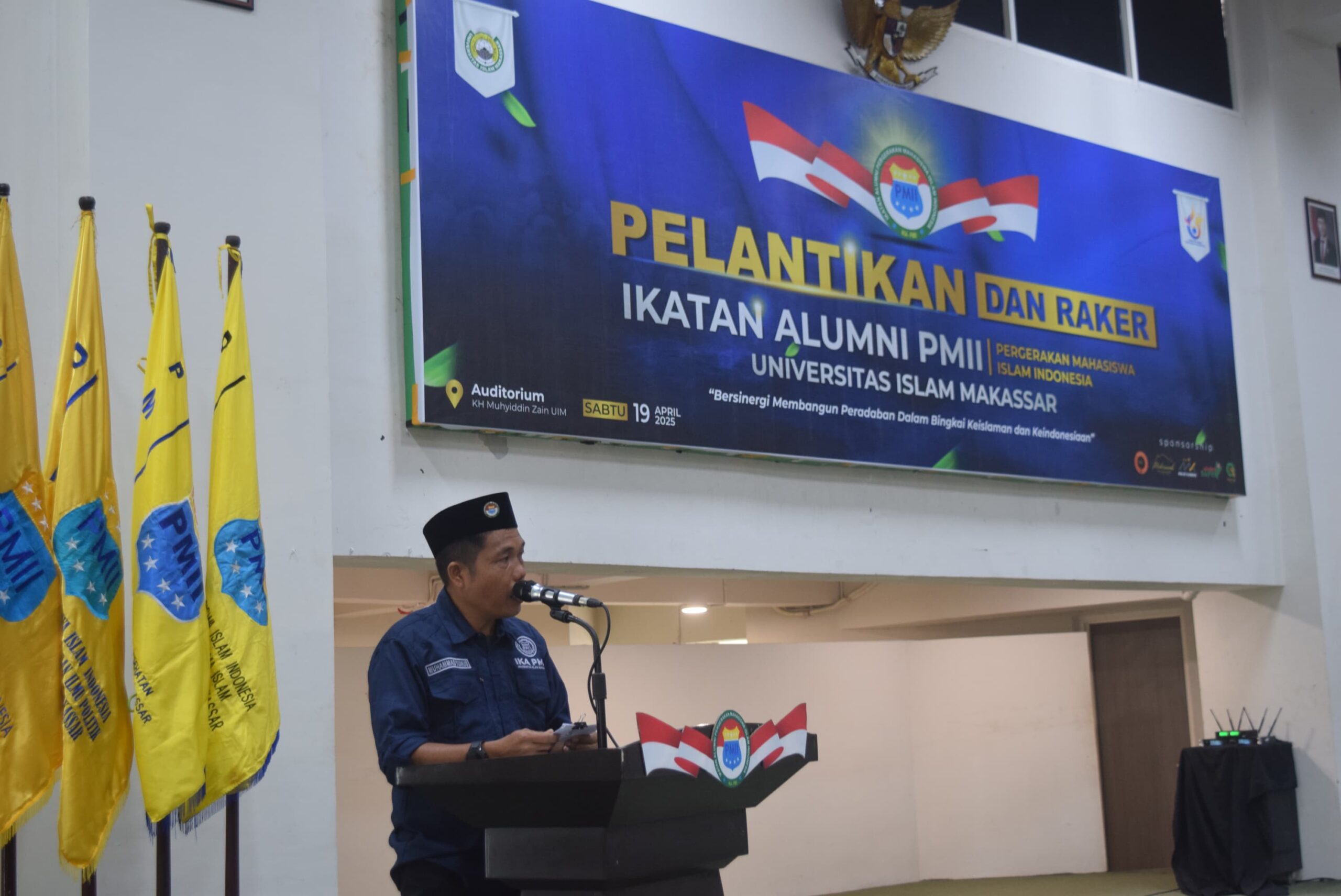 Muhammad Yunus Pimpin IKA PMII UIM, Serukan Peran Strategis Alumni dalam Pembangunan Daerah
