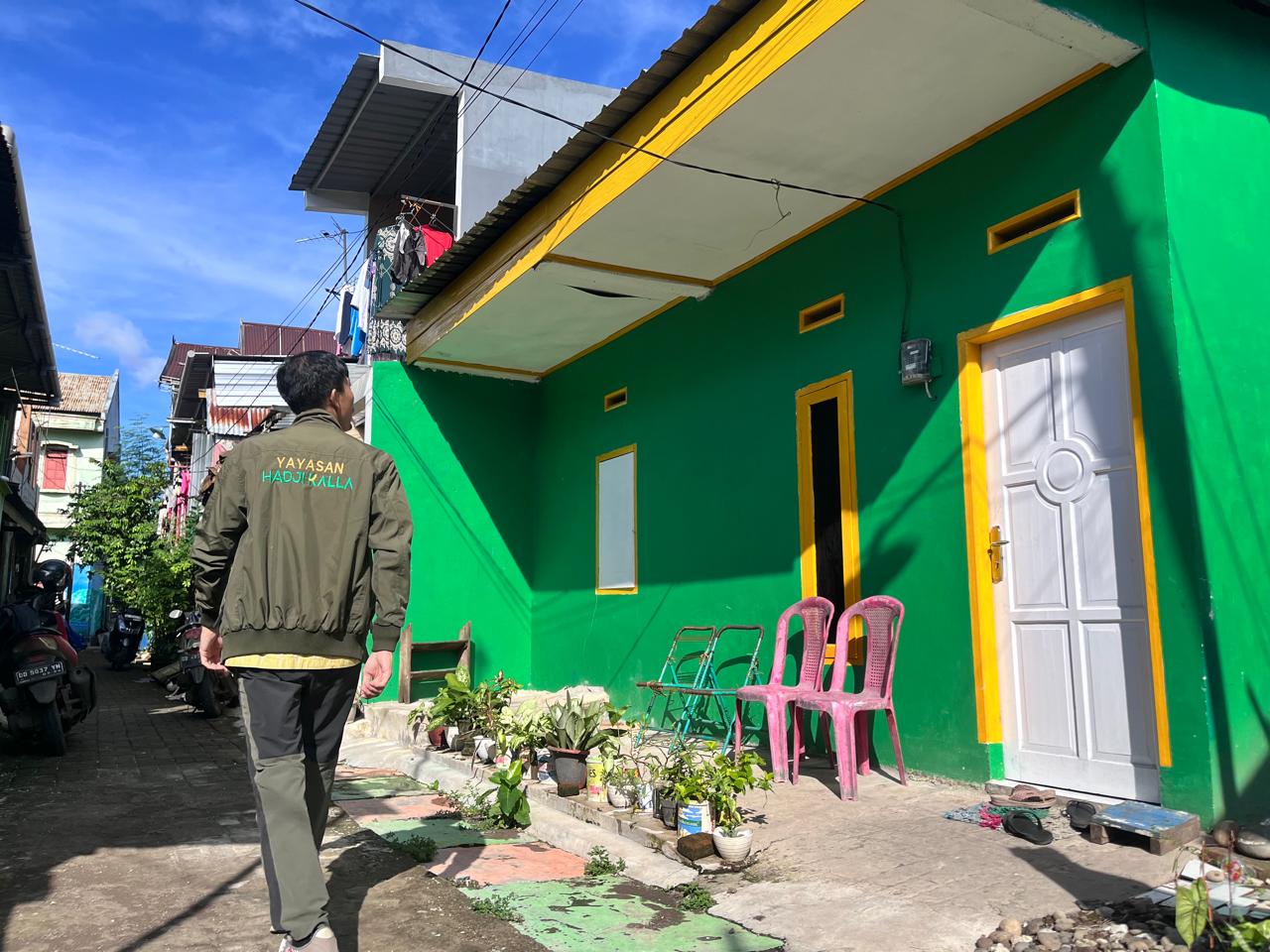 LAZ Hadji Kalla Tuntaskan Bedah 11 Rumah Dhuafa di Gowa dan Makassar