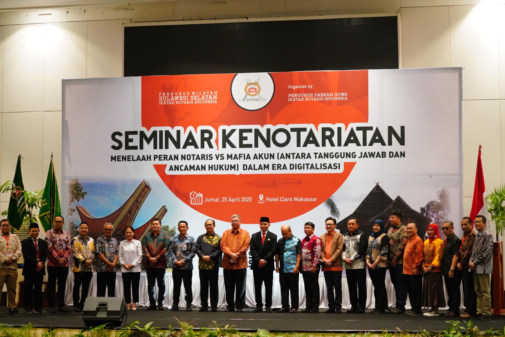 Dirjen AHU Dorong Notaris Sulsel Dukung Transformasi Layanan Digital