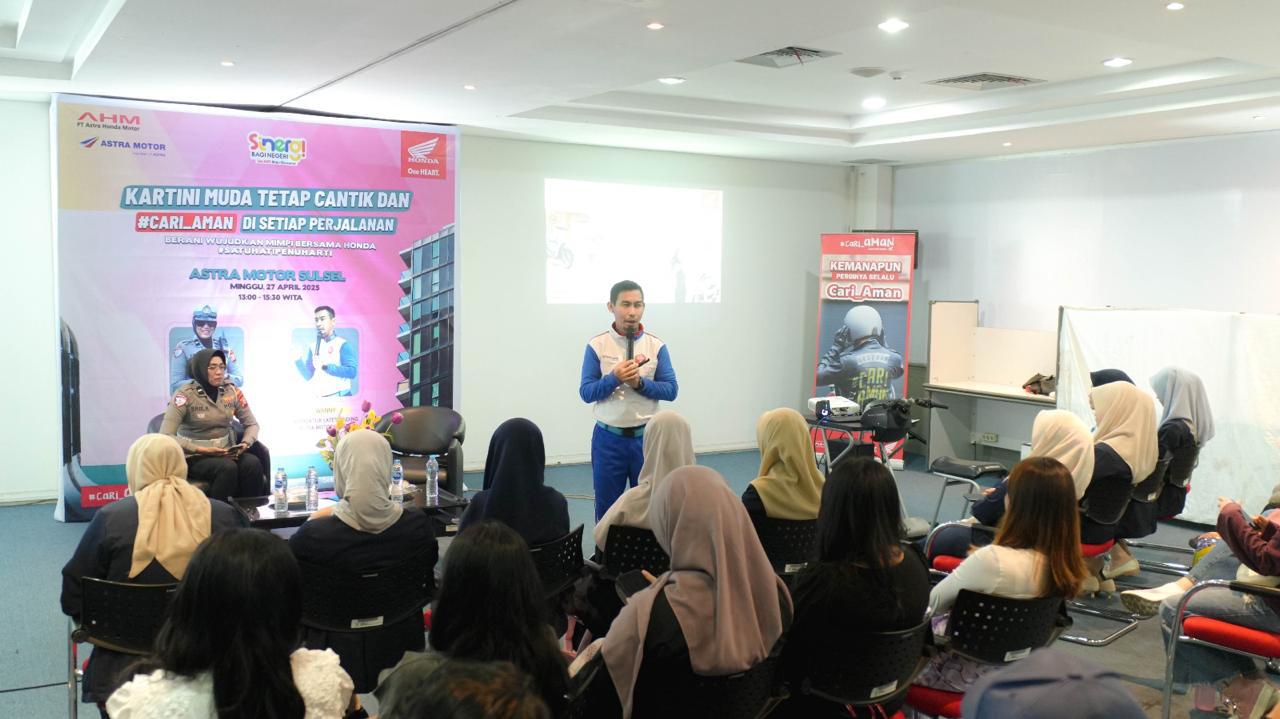 Asmo Sulsel Bekali Kartini Muda dengan Pelatihan Safety Riding