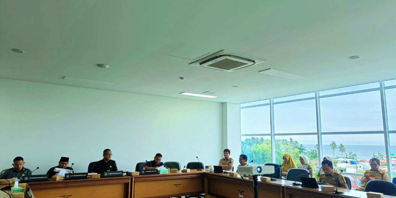 Raker Komisi I DPRD Sulbar Bersama OPD Mitra Kerja, Monev Pelaksanaan APBD 2024 serta Rencana Kegiatan 2025