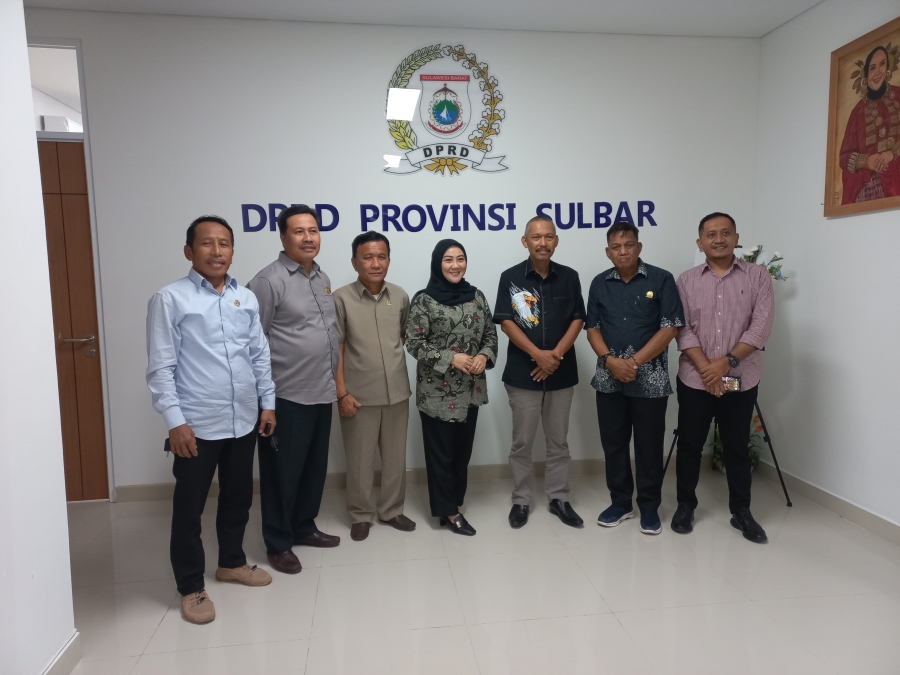DPRD Sulbar Terima Kunjungan Kerja DPRD Polman, Bahas Efisiensi Anggaran Daerah