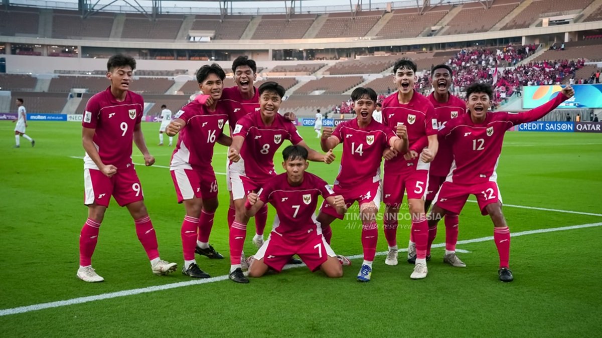 Timnas Indonesia U-17 Hajar Yaman 4-1 di Piala Asia U-17 2025