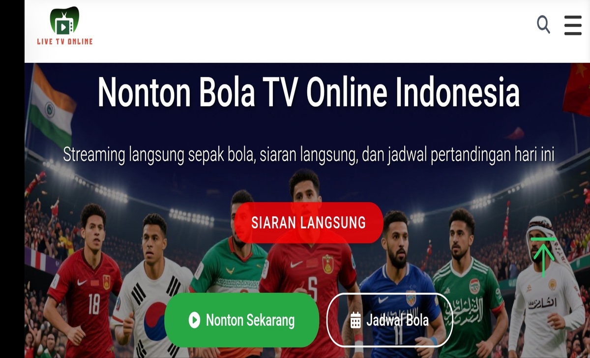 Platform nonton bola online livetvonline.id