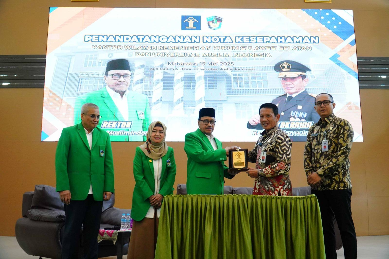 Kanwil Kemenkum Sulsel dan UMI Perkuat Sinergi Pengembangan Kekayaan Intelektual
