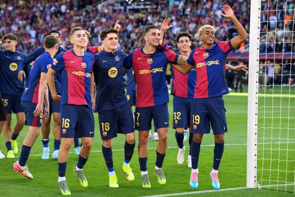 Barcelona Juara La Liga Usai Kalahkan Espanyol 2-0