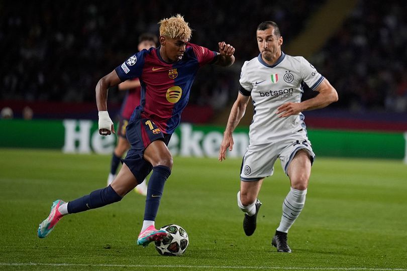 Barcelona vs Inter Milan di Semifinal Leg-1 Liga Champions 2024/2025