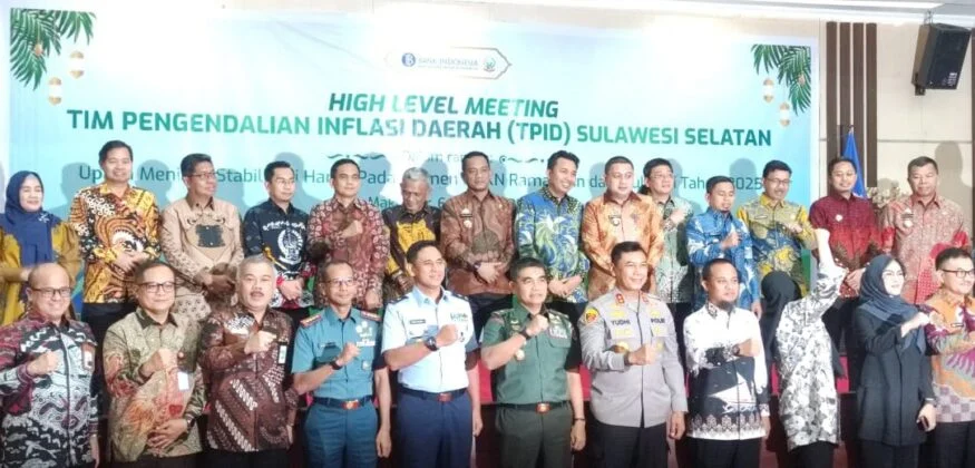 Bupati Luwu Utara, Andi Abdullah Rahim, Menghadiri High Level Meeting (HLM) Tim Pengendalian Inflasi Daerah (TPID)