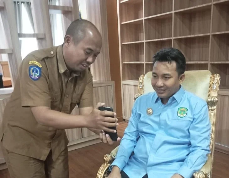 Bupati Luwu Utara Andi Abdullah Rahim Resmi Gunakan Sertifikat Elektronik