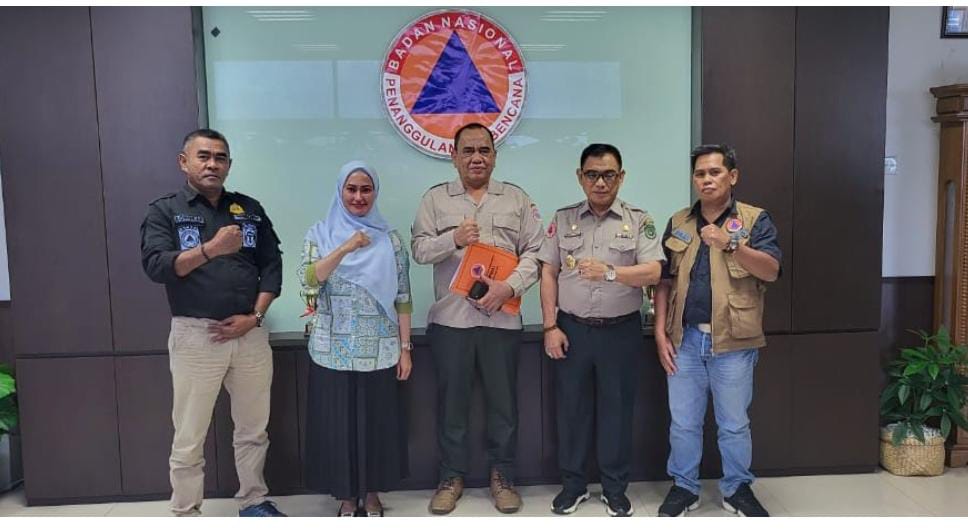 Bupati Luwu Utara Kunjungi BNPB RI Bahas Penanggulangan Bencana dan Bantuan Perbaikan Rumah Rusak