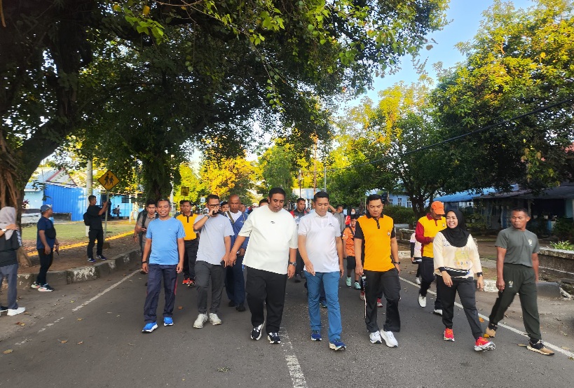 Bupati Maros Hadiri Car Free Day Perdana Lanud Sultan Hasanuddin