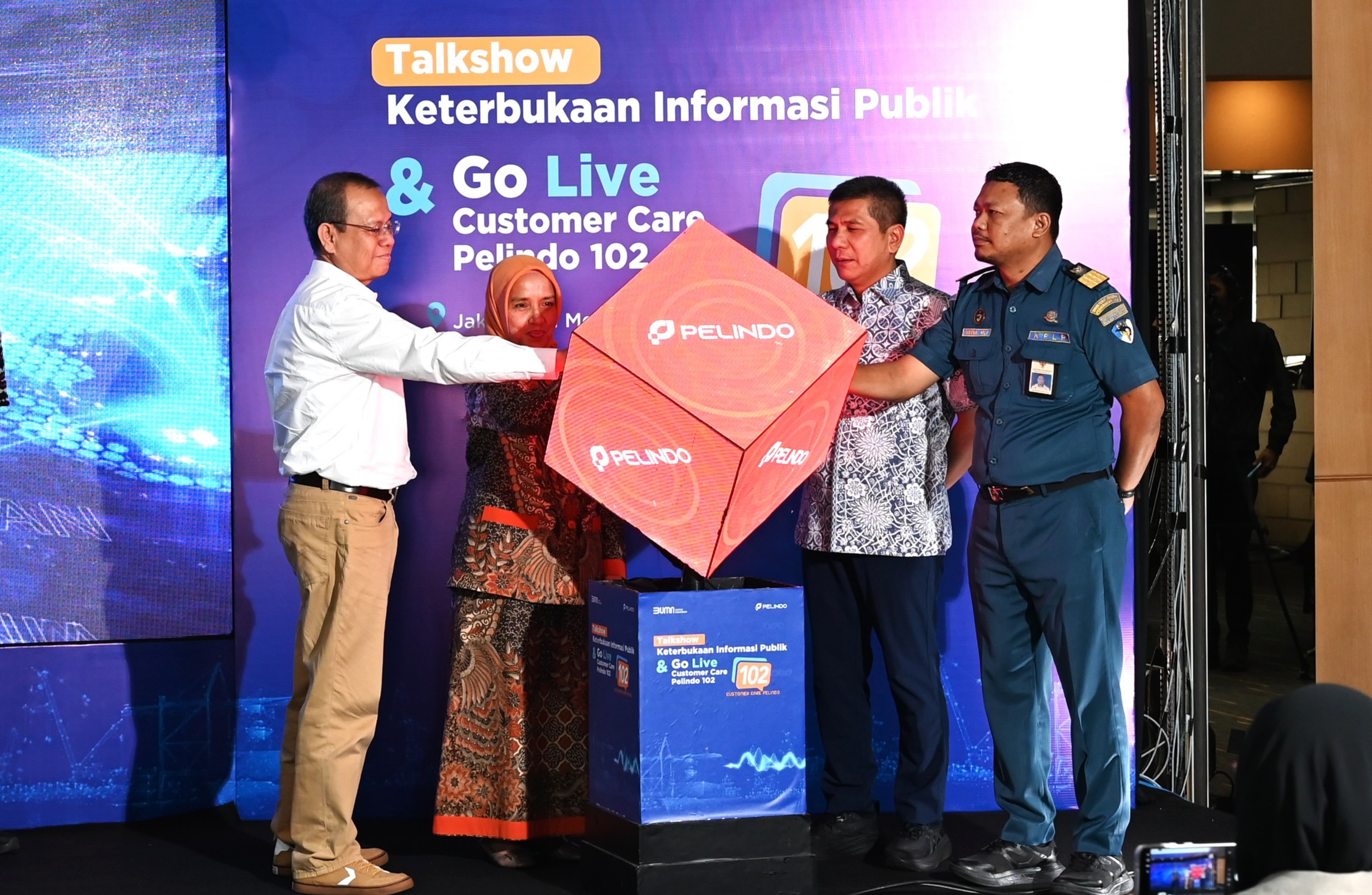 Permudah Layanan Masyarakat, Pelindo Luncurkan Customer Care 102