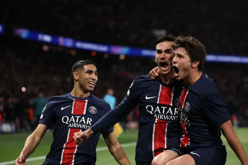 Babak Pertama : PSG 1-0 Arsenal, Gol Fabian Ruiz Bawa Les Parisiens Unggul