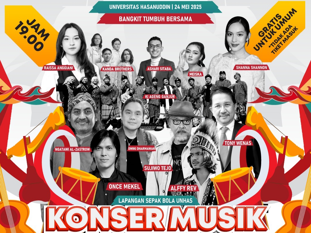 Unhas Tuan Rumah Festival Kebangsaan Gema Kampus 2025