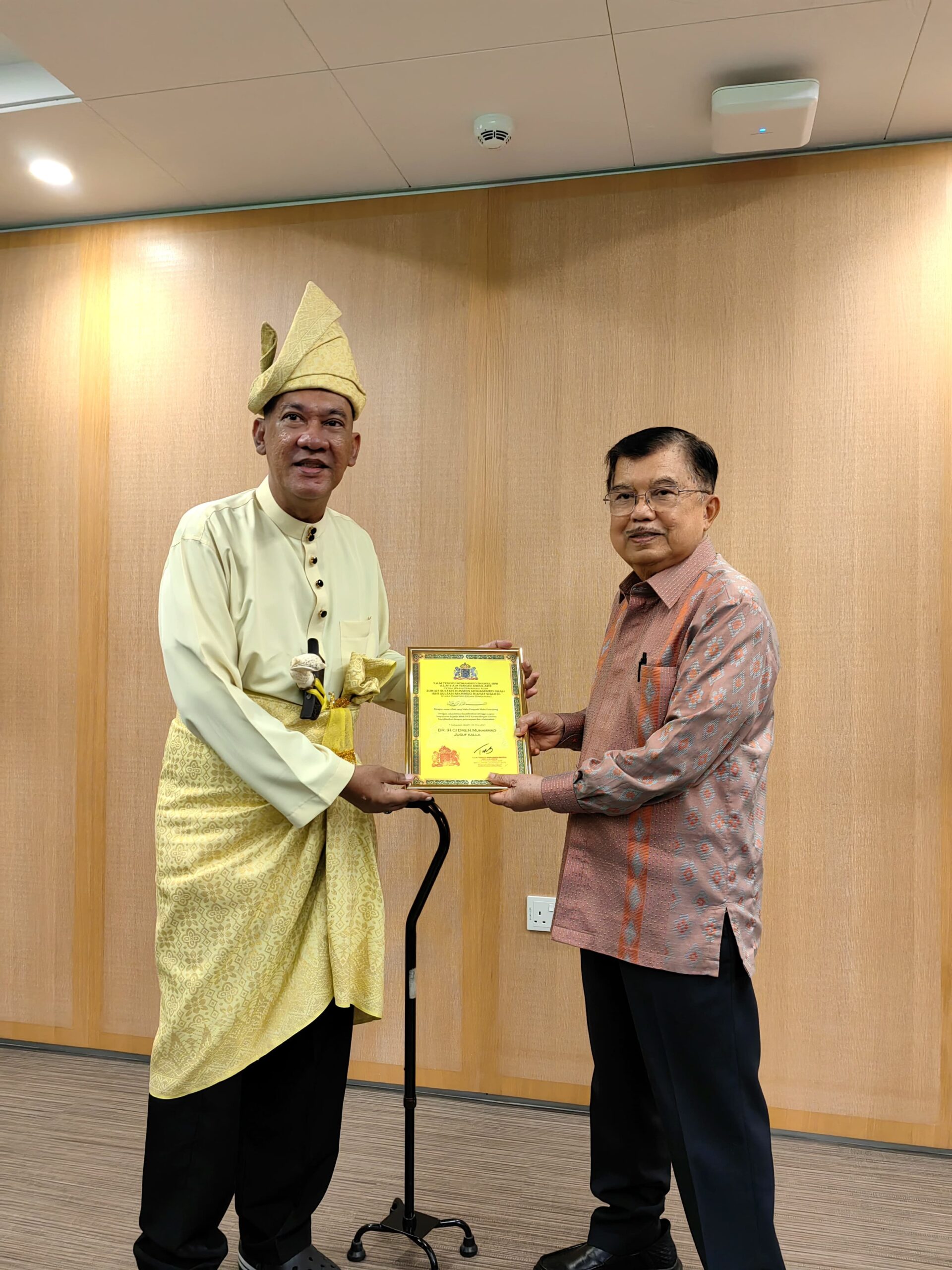 Jusuf Kalla Harap Kerjasama UMI Makassar dan NUS Singapura Soal Riset Warisan Maritim