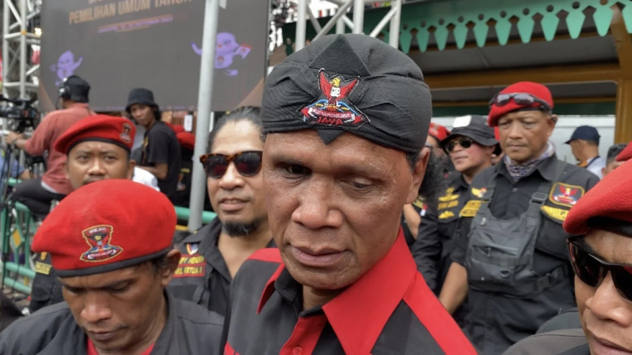 Ketua Umum GRIB, Rosario de Marshall atau yang lebih dikenal dengan nama Hercules