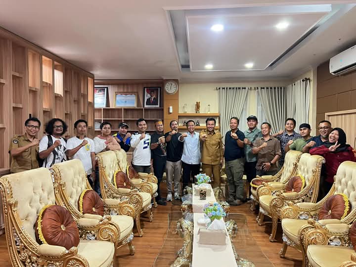 LUTRAC Audiensi dengan Bupati Lutra, Bahas One Day Trail Adventure