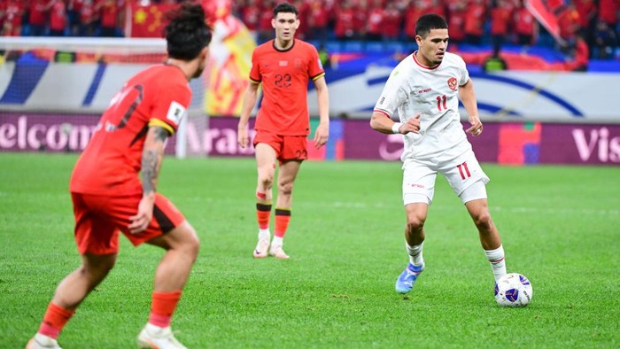Timnas Indonesia vs China : Prediksi Susunan Pemain dan Skor Akhir