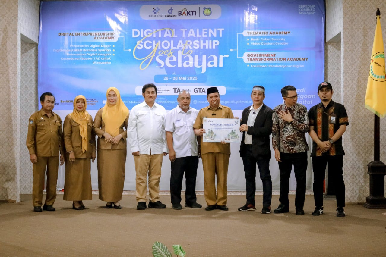 Wabup Selayar Buka Pelatihan DTS 2025, Percepat Transformasi Digital Daerah