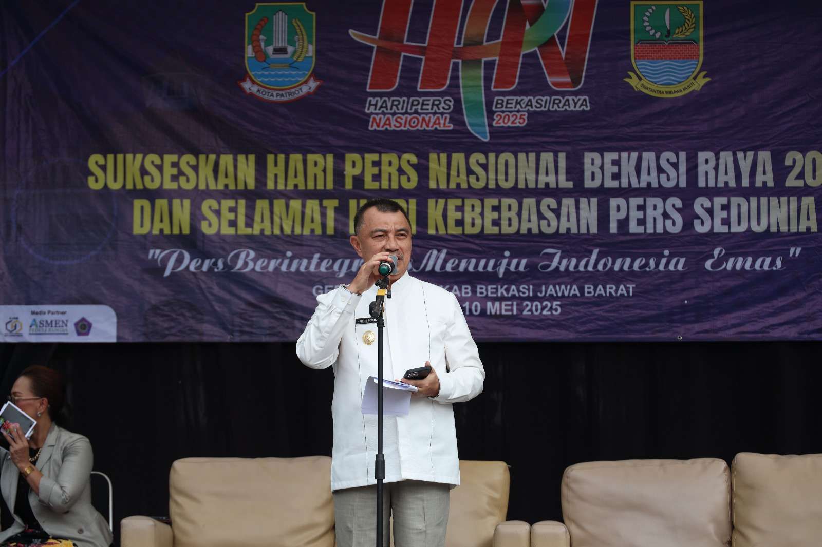 HPN 2025 : Wawali Bekasi Dorong Pers Aktif Kawal Pembangunan Kota