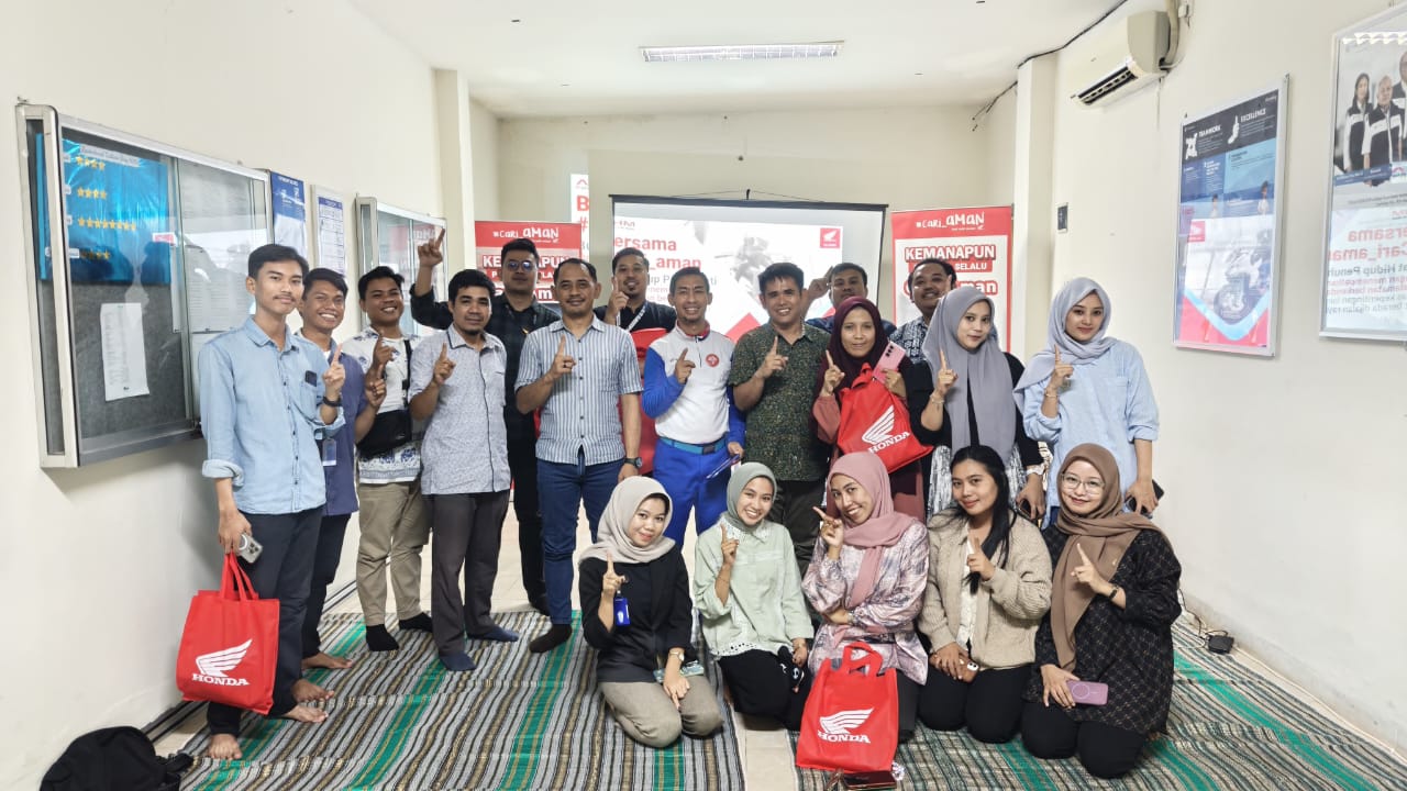 Asmo Sulsel Hadirkan Edukasi Safety Riding di FIF Group Parepare