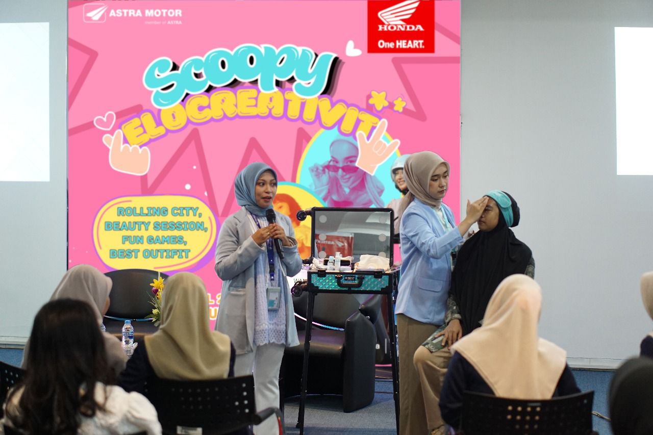 80 Wanita Muda Fashionable Ikuti Acara Scoopy Velocreativity Bersama Asmo Sulsel