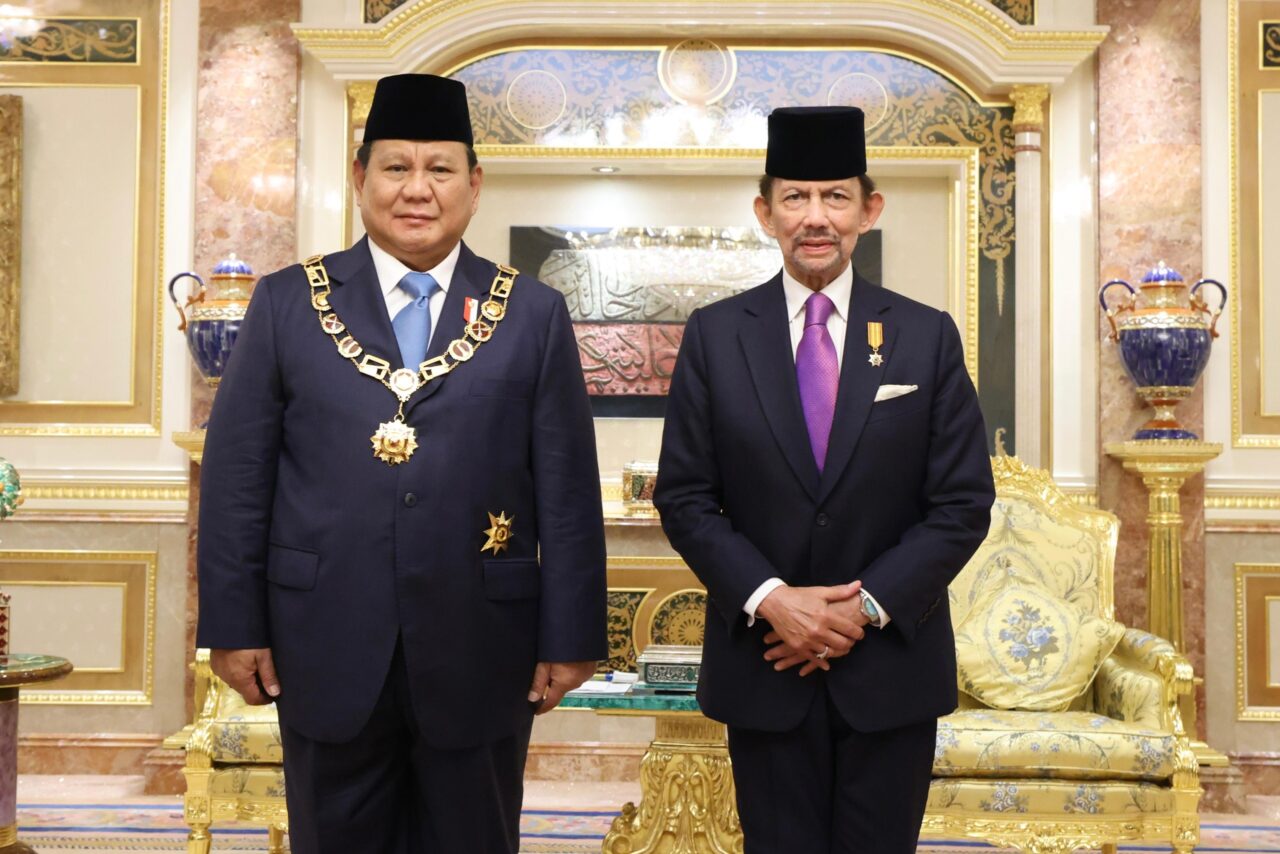 Presiden Prabowo Dianugerahi Bintang Kehormatan Tertinggi dari Kesultanan Brunei