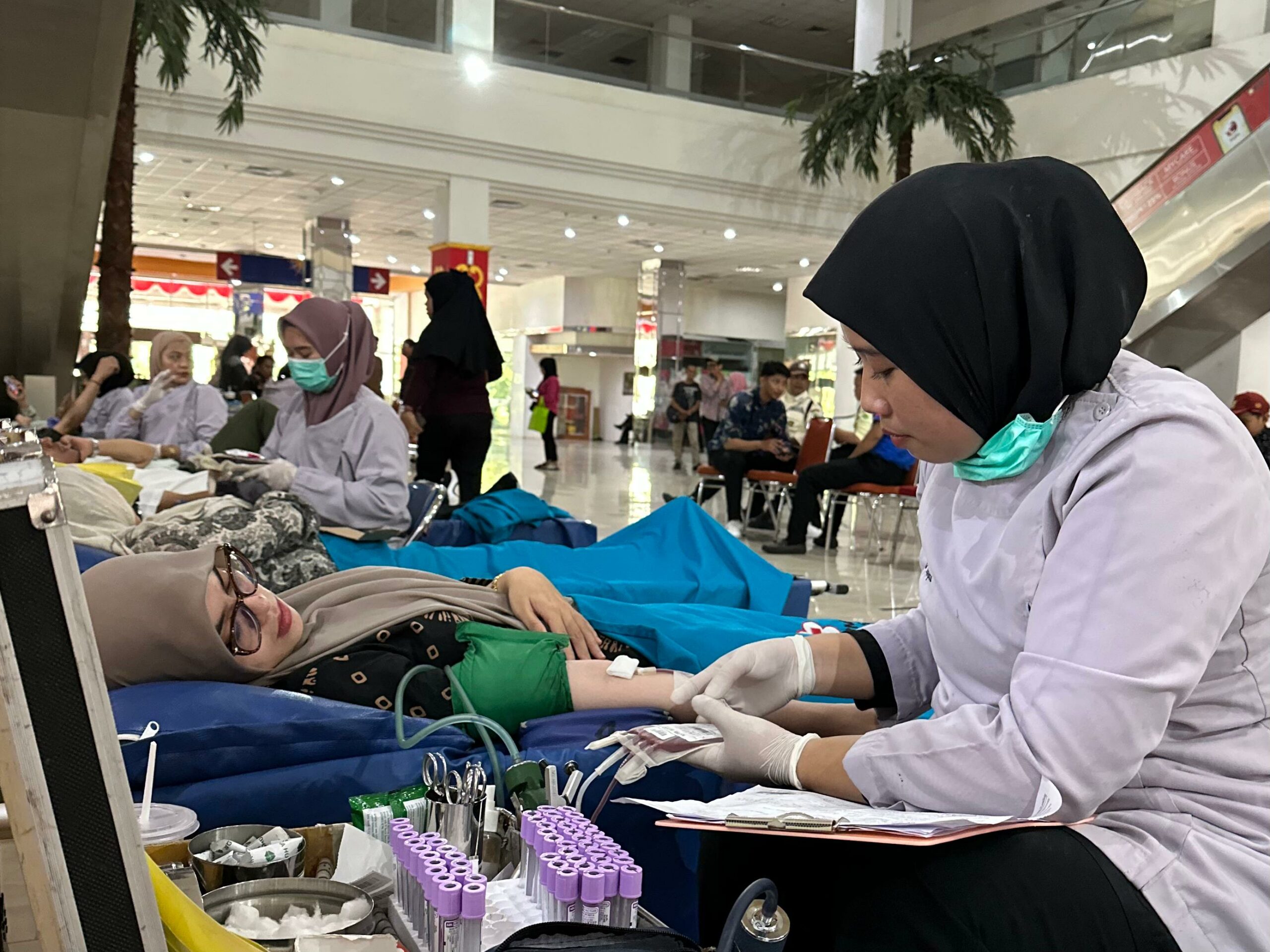 GMTD Gelar Donor Darah dan Edukasi Kesehatan di Tanjung Bunga Makassar