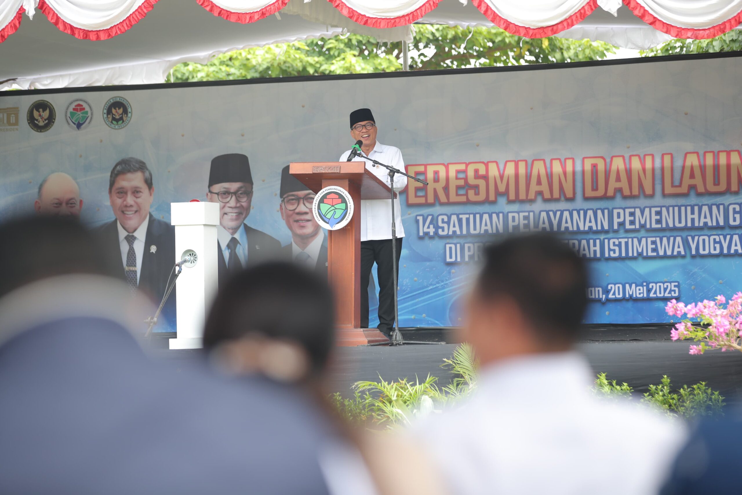 Mendes Yandri Resmikan 14 Unit SPPG di Sleman untuk Dukung MBG