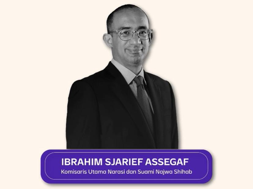 Berita Duka! Suami Najwa Shihab, Ibrahim Sjarief Assegaf Wafat
