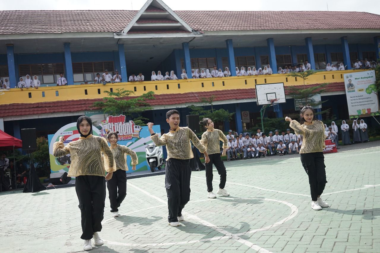 Honda Student Star Asmo Sulsel di SMAN 1 Gowa Berlangsung Meriah