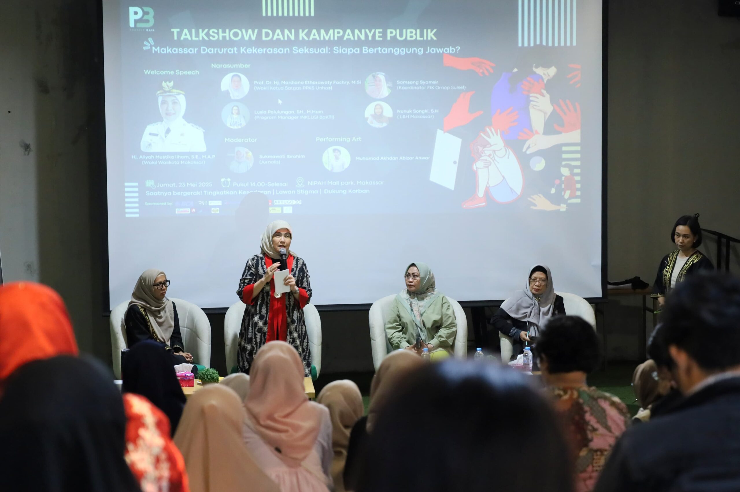 Wawalkot Makassar dan Project Baik Bersinergi Perangi Kekerasan Seksual