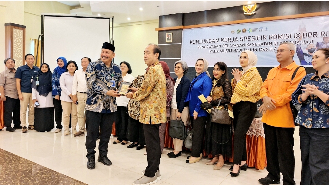 Komisi IX DPR Tinjau Pelayanan di Asrama Haji Embarkasi Makassar