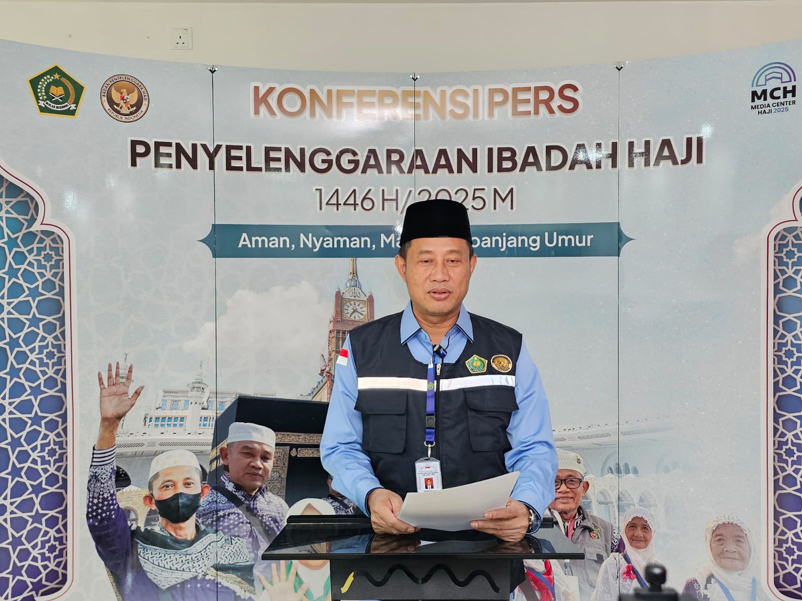 Distribusi Kartu Nusuk Capai 95 Persen, Jemaah Haji Indonesia Diminta Jaga Kesehatan dan Keamanan Diri