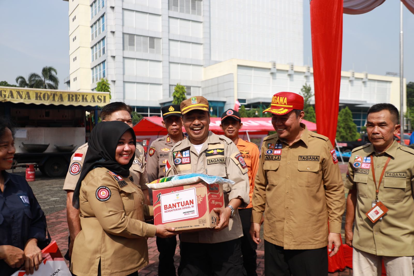 Dinas Sosial Bekasi Kukuhkan 120 Personil Kampung Siaga Bencana